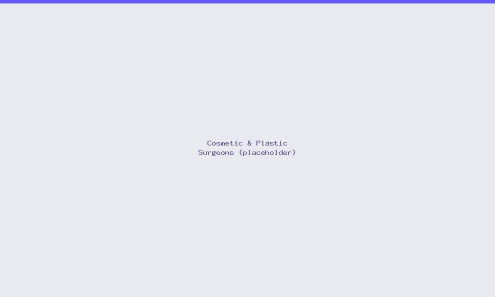 Cosmetic & Plastic Surgeons